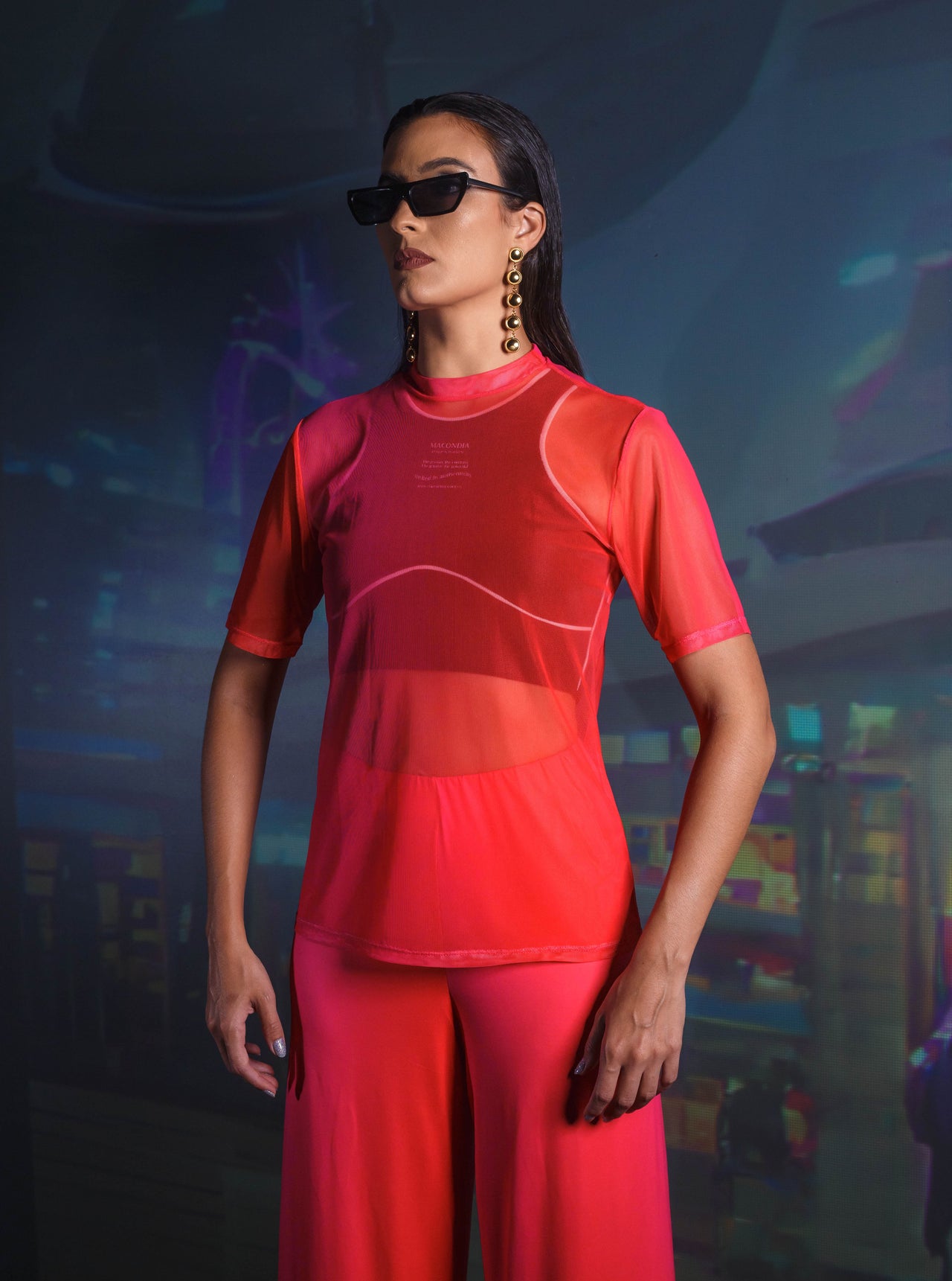 The Beach Shirt Fuchsia