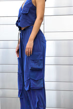 Cargar imagen en el visor de la galería, The Reflective Dark Blue Pants
